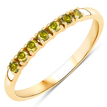 将图片加载到图库查看器,0.22 Carat Genuine Dark Yellow Diamond 14K Yellow Gold Ring (I1-I2)