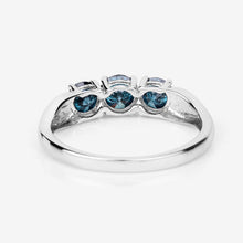 Load image into Gallery viewer, 1.03 Carat Genuine Blue Diamond 14K White Gold Ring