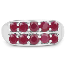 将图片加载到图库查看器,1.30 Carat Genuine Ruby .925 Sterling Silver Ring