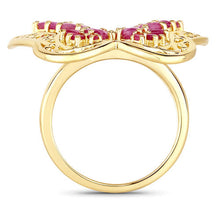 将图片加载到图库查看器,3.08 Carat Genuine Ruby .925 Sterling Silver Ring