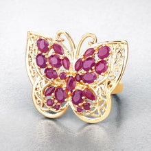 将图片加载到图库查看器,3.08 Carat Genuine Ruby .925 Sterling Silver Ring
