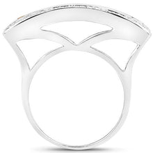 Load image into Gallery viewer, 1.08 Carat Genuine Multi Sapphire .925 Sterling Silver Ring
