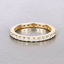 Load image into Gallery viewer, 1.00 Carat Lab Grown Diamond 14K Yellow Gold Ring