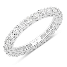 Load image into Gallery viewer, 1.50 Carat Lab Grown Diamond 14K White Gold Ring