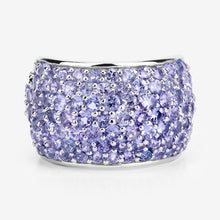 Load image into Gallery viewer, 4.22 Carat Genuine Tanzanite .925 Sterling Silver Ring