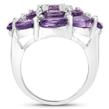 将图片加载到图库查看器,9.28 Carat Genuine Amethyst .925 Sterling Silver Ring
