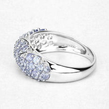 Load image into Gallery viewer, 1.48 Carat Genuine Tanzanite .925 Sterling Silver Ring