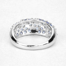 Load image into Gallery viewer, 1.48 Carat Genuine Tanzanite .925 Sterling Silver Ring