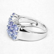 Load image into Gallery viewer, 2.55 Carat Genuine Tanzanite .925 Sterling Silver Ring
