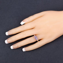 Load image into Gallery viewer, 0.96 Carat Genuine Pink Sapphire .925 Sterling Silver Ring