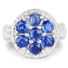 Load image into Gallery viewer, 2.66 Carat Genuine Kyanite .925 Sterling Silver Ring