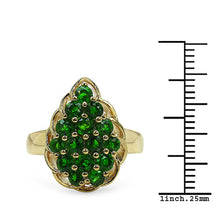 Load image into Gallery viewer, 1.71 Carat Genuine Chrome Diopside .925 Sterling Silver Ring