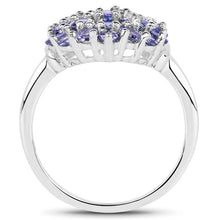 Load image into Gallery viewer, 2.31 Carat Genuine Tanzanite .925 Sterling Silver Ring