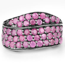 Load image into Gallery viewer, 2.33 Carat Genuine Ruby .925 Sterling Silver Ring