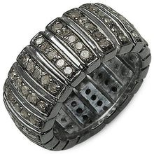 Load image into Gallery viewer, 1.25 Carat Genuine TLB Diamond .925 Sterling Silver Ring