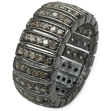 Load image into Gallery viewer, 1.25 Carat Genuine TLB Diamond .925 Sterling Silver Ring