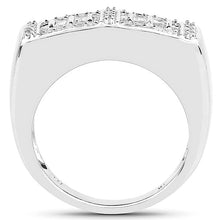 将图片加载到图库查看器,14K Yellow Gold Plated 0.19 Carat Genuine White Diamond .925 Sterling Silver Ring