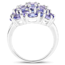 Load image into Gallery viewer, 7.08 Carat Genuine Tanzanite .925 Sterling Silver Ring