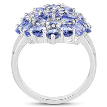 Load image into Gallery viewer, 4.62 Carat Genuine Tanzanite .925 Sterling Silver Ring