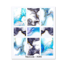 Load image into Gallery viewer, Rainbow Wave Love Heart Pattern Water Decals Stickers Butterfly Dragon Geometry Slider For Nails Art Decoration Tip Water Transfer Nail Decals Sticker For Pretty Girl Self-Adhesive Nail Decals Designer Nail Stickers for Acrylic