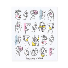 Load image into Gallery viewer, Rainbow Wave Love Heart Pattern Water Decals Stickers Butterfly Dragon Geometry Slider For Nails Art Decoration Tip Water Transfer Nail Decals Sticker For Pretty Girl Self-Adhesive Nail Decals Designer Nail Stickers for Acrylic