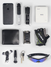 Load image into Gallery viewer, Rainproof Bicycle Bag Frame Front Top Tube Cycling Bag Reflective 6.5in Phone Case Touchscreen Bag Bike Accessories Bike Phone Bag Bicycle Bag Front Frame Pouch Top Tube Pouch Waterproof Bike Holder Accessories Bag Mount Handlebar Cell Phone