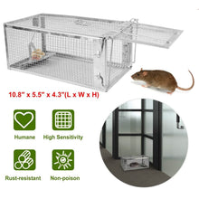 Load image into Gallery viewer, Rat Trap Cage Humane Live Rodent