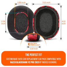 Load image into Gallery viewer, Razer Blackshark V2 Pro 2023 Earpads - WC FreeZe Cooling Gel