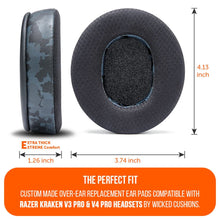 Load image into Gallery viewer, Razer Kraken V3, V3 Pro, V4 & V4 Pro Earpads - WC FreeZe Cooling Gel