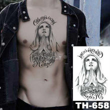 Load image into Gallery viewer, Realistic Temporary Lion Wolf Sticker Tattoo Waterproof Elegant Body Arm Warrior Tattoo For Mens