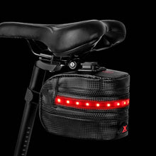 Load image into Gallery viewer, Rear Bike Saddle Bag with LED Light