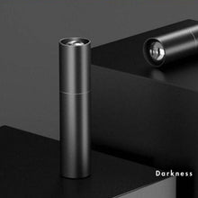 Load image into Gallery viewer, Rechargable Mini Portable Waterproof USB LED Pocket LED Flashlight Hight Super Bright Flashlight Telescopic Zoom Water Resistant Torch Great For Indoor/Outdoor Activities Night Camping Hiking