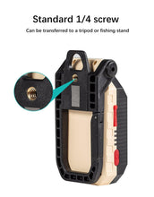 将图片加载到图库查看器,Rechargeable Adjustable USB LED Portable Charger Battery High Capacity with Digital Display LCD Screen Waterproof Flashlight COB Work Light For Repairing Outdoor Camping