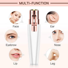 Load image into Gallery viewer, Rechargeable Facial Hair Remover and Eyebrow Trimmer
