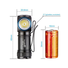 将图片加载到图库查看器,Rechargeable High Lumen Super Bright Powerful LED CREE XP-L HI Flashlight Magnetic Water & Impact Resistant Handheld Flashlights For Outdoor Camping Hiking Riding