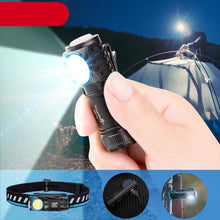 将图片加载到图库查看器,Rechargeable High Lumen Super Bright Powerful LED CREE XP-L HI Flashlight Magnetic Water & Impact Resistant Handheld Flashlights For Outdoor Camping Hiking Riding