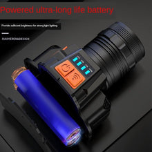 Load image into Gallery viewer, Rechargeable High Lumens Work Headlight Ultra Bright Headlamp LED Headlight Sensor Powerful Head Lamp Waterproof Flashlight For Adults Running Hiking Camping Fishing