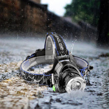 Load image into Gallery viewer, Rechargeable High Lumens Work Headlight Ultra Bright Headlamp LED Headlight Sensor Powerful Head Lamp Waterproof Flashlight For Adults Running Hiking Camping Fishing