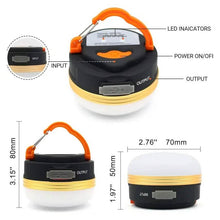 Load image into Gallery viewer, Rechargeable LED Camping Lantern with Magnet Base