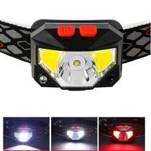 Load image into Gallery viewer, Rechargeable LED Powerfull Headlamp Flashlight USB Waterproof Headlamp Motion Body Sensor Headlight For Adults & Kids Camping Flashlight Outdoors Camping Running Biking Fishing
