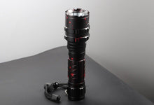 Load image into Gallery viewer, Rechargeable LED Tactical Flashlights Waterproof Powerful High Lumen Super Bright Power LED Aluminum Flashlight For Hiking Outdoor Camping Fishing Jogging Running HouseholdPowerful Light