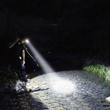 Load image into Gallery viewer, Rechargeable Super Bright High Lumen Strong Light LED Head-Mounted Headlamp Waterproof Long-Range Flashlight For Outdoor Camping Household Riding Night Fishing Headlight