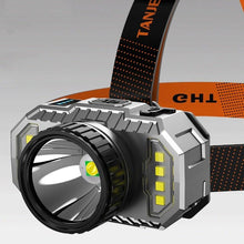Load image into Gallery viewer, Rechargeable Super Bright High Lumen Strong Light LED Head-Mounted Headlamp Waterproof Long-Range Flashlight For Outdoor Camping Household Riding Night Fishing Headlight