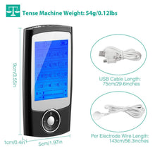 Load image into Gallery viewer, Rechargeable Tens Unit Machine Impulse Massager
