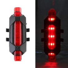 将图片加载到图库查看器,Rechargeable USB Bike Light Bicycle Front Rear Back Taillight Cycling Headlight Bicycle Lamp Flashlight Powerful Front And Back Lights Bicycle Accessories For Night Riding Cycling Safety Best Headlight With USB Tail