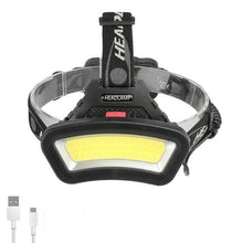 Load image into Gallery viewer, Rechargeable Usb Headlamp 500m Long Range Waterproof Headlight Lightweight Flashlight Hight Lumens Adjustable Floodlight For Outdoor Searchlight Hiking Camping Running Fishing Best Headlamps