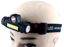 将图片加载到图库查看器,Rechargeable Waterproof Powerful LED Headlamp Portable Mini Built-in 18650 Battery Flashlight For Portable Head Lamp Flashlight, Outdoor Lightweight Durable Headlight For Outdoor Running Camping Reading Fishing Walking Jogging Headlight