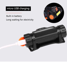将图片加载到图库查看器,Rechargeable Waterproof Powerful LED Headlamp Portable Mini Built-in 18650 Battery Flashlight For Portable Head Lamp Flashlight, Outdoor Lightweight Durable Headlight For Outdoor Running Camping Reading Fishing Walking Jogging Headlight
