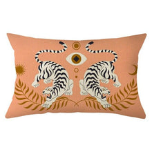 Load image into Gallery viewer, Rectangle Cushion Cover Cotton Fine Linen Pillowcase Brilliant Decorative Lined Linen Comfortable Cushion Covers Throw Pillow Cases For Sofa Pillows Baby Family Home Accessories