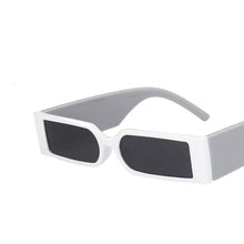 Load image into Gallery viewer, Rectangle Retro Sunglasses Trendy Small Rectangle Sunglasses Women Men Vintage Thick Frame Small Square Glasses n Small Glasses For Men Modern Design Lightweight Frames Sunglasses For Summer